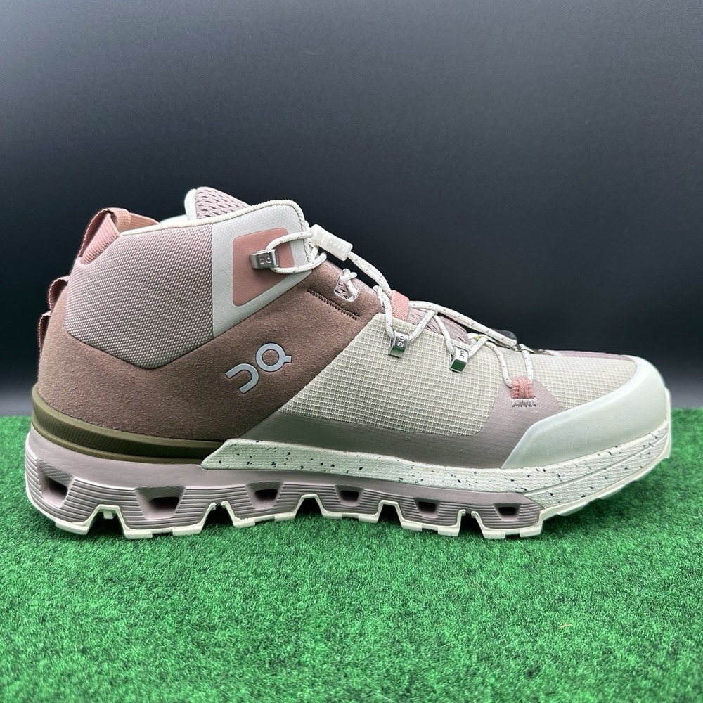 Women's Size 10.5 - On Cloudtrax Hiking Boot Shoe Sneakers Rose Ivory‎ 53.99054 - Picture 3 of 6